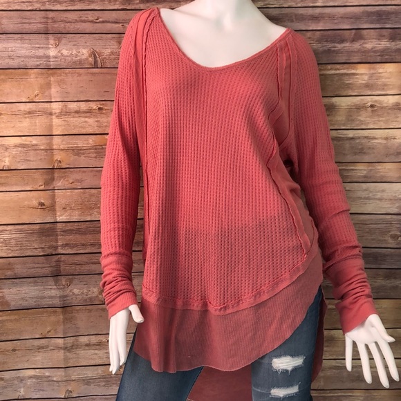 Free People Tops - We the free by free people thermal Henley top